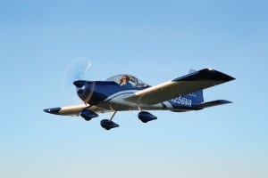 RV-12 in flight