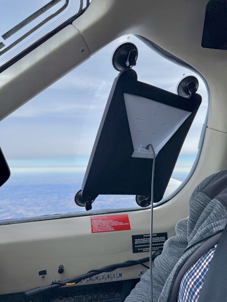 Starlink Mini on window